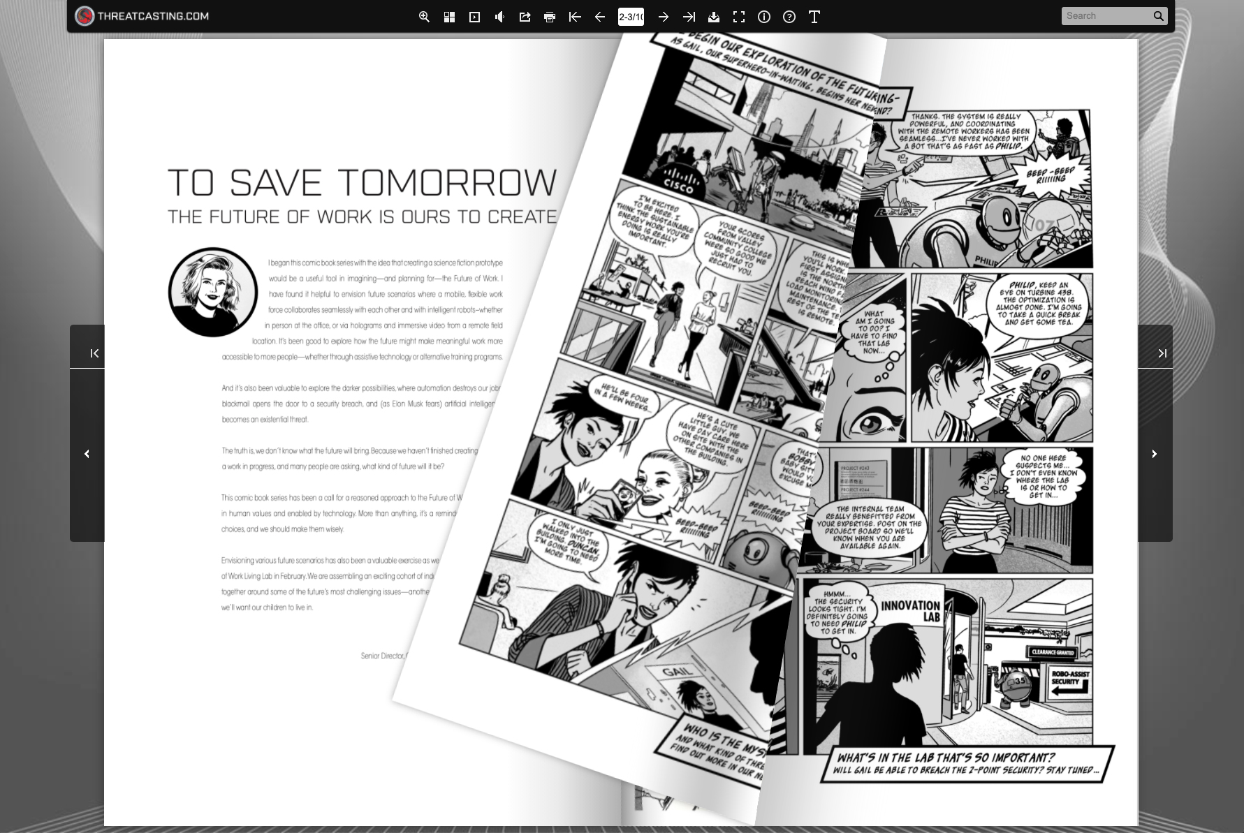 To Save Tomorrow Interactive Flipbook